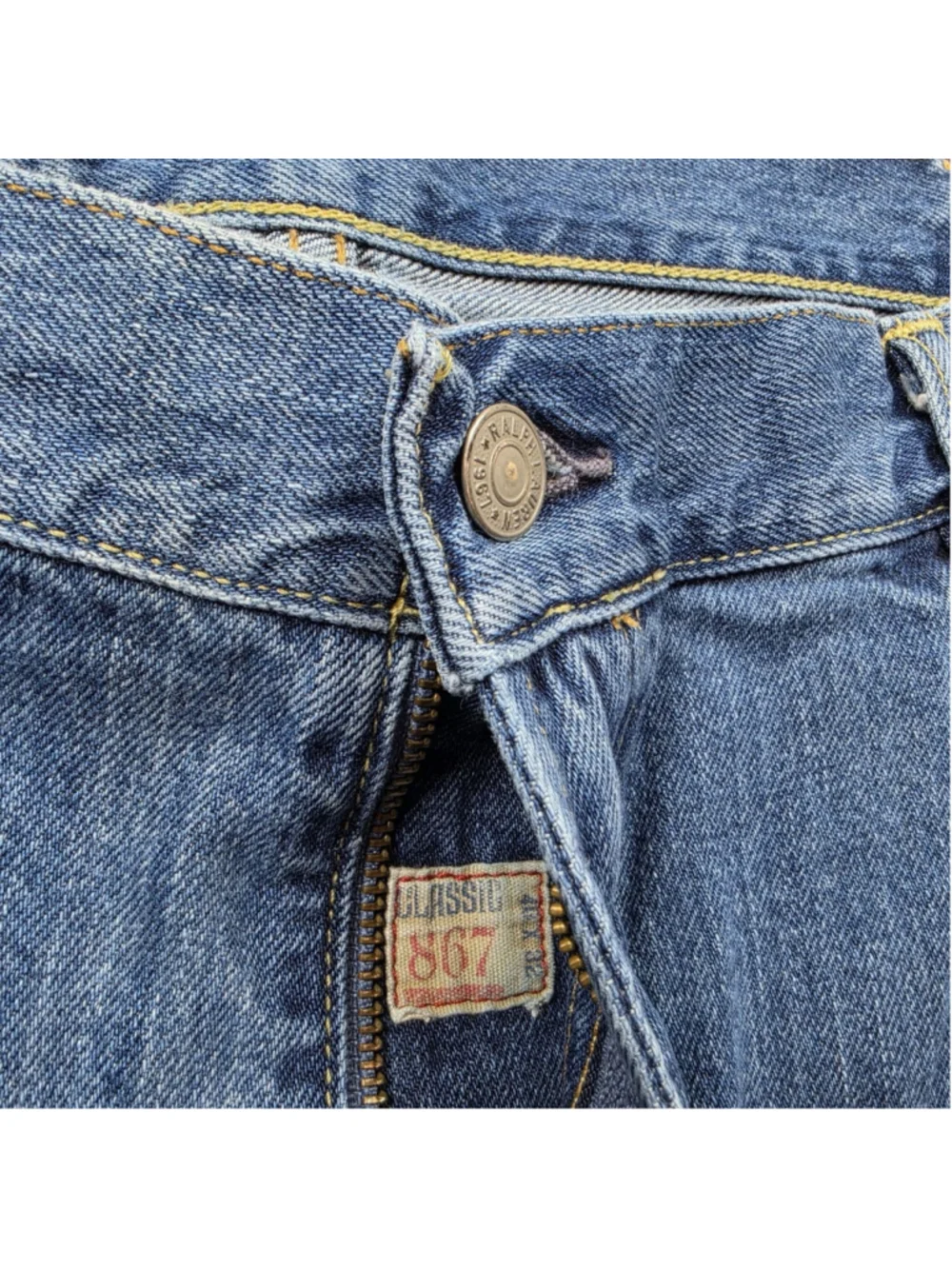 Polo Ralph Lauren Classic Fit 867 Jeans Men’s Size 40x32 Blue Denim Pants